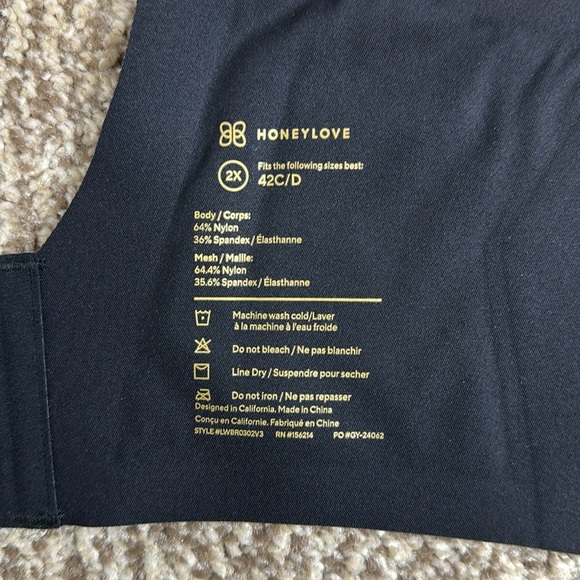 HoneyLove Crossover Bra - Picture 5 of 5